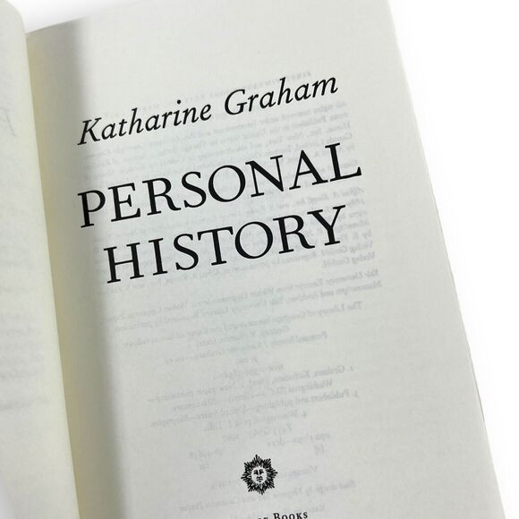 Personal History Katharine Graham Paperback Book Watergate Scandal #1 BESTSELLER - Picture 15 of 16